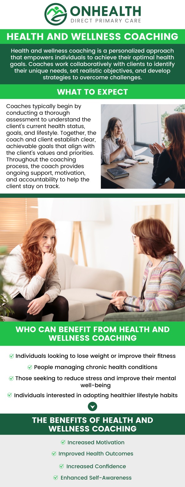 Health coaching services offer personalized, holistic guidance to help you bridge the gap between your current lifestyle and your ultimate wellness goals by building sustainable, healthy habits. Achieving lasting transformation requires more than just willpower; it involves actionable strategies spanning nutrition, fitness, and stress management that fit seamlessly into your daily routine. Gary Seifert, APRN, FNP-C, partners with you every step of the way, providing professional accountability, continuous motivation, and tailored action plans to empower you to overcome obstacles and unlock your full health potential. For more information, contact us or schedule an appointment online. We are conveniently located at 11590 Black Forest Rd #10, Colorado Springs, CO 80908.